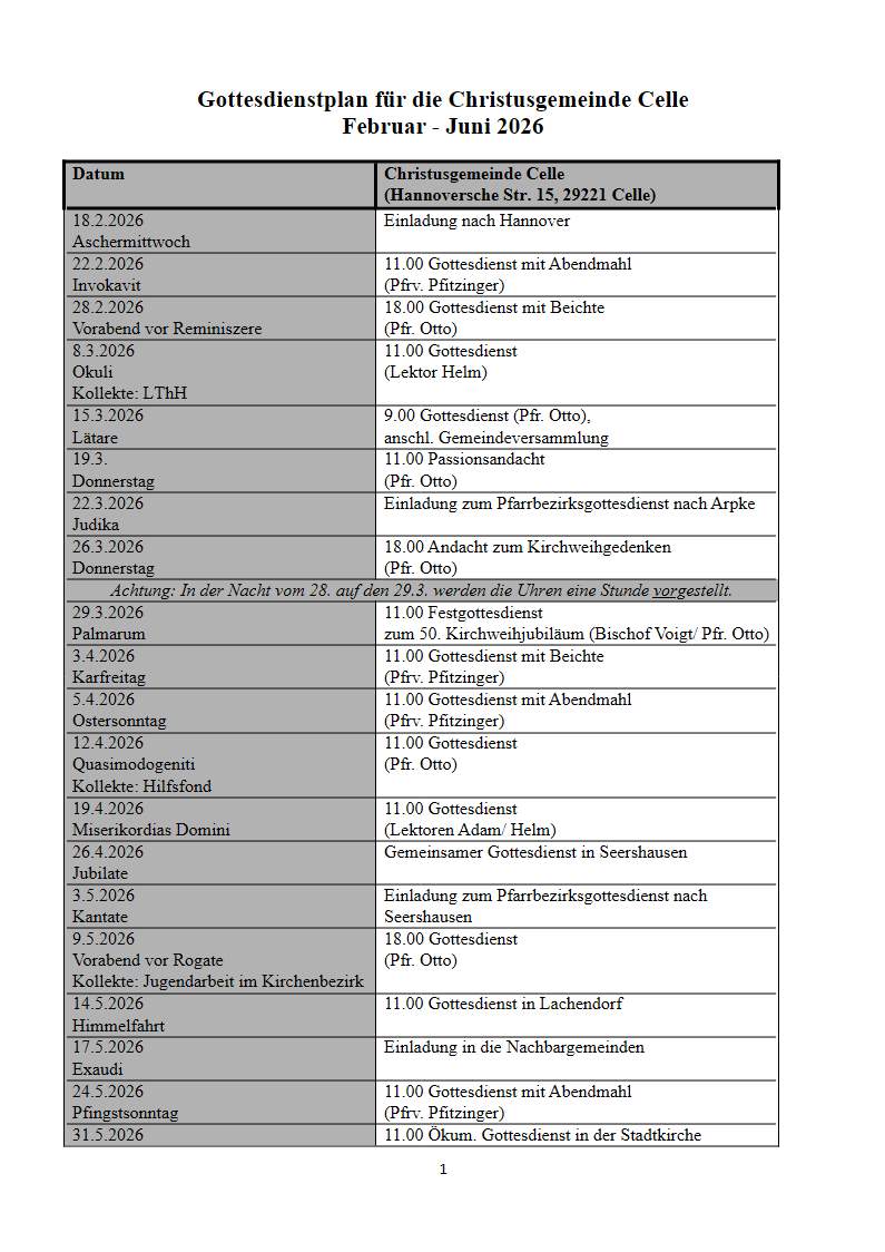 GD Plan Celle Homepage